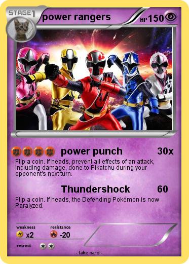 Pokemon power rangers