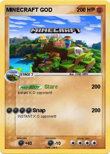 Pokemon MINECRAFT GOD