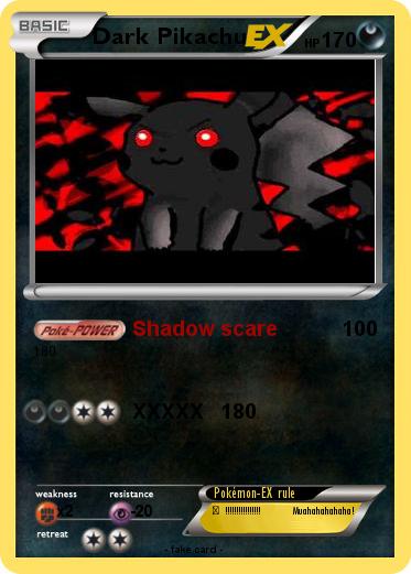 Pokemon Dark Pikachu