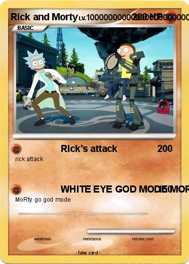 Pokemon Rick and Morty