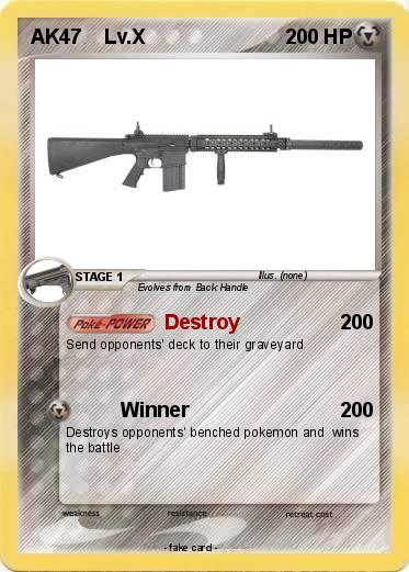 Pokemon AK47    Lv.X