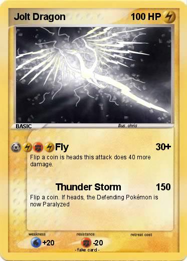 Pokemon Jolt Dragon