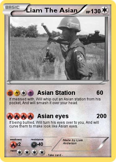 Pokemon Liam The Asian