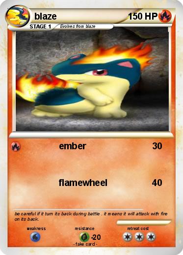 Pokemon blaze