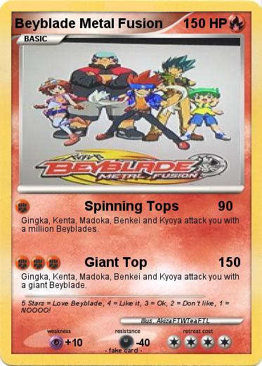 Pokemon Beyblade Metal Fusion