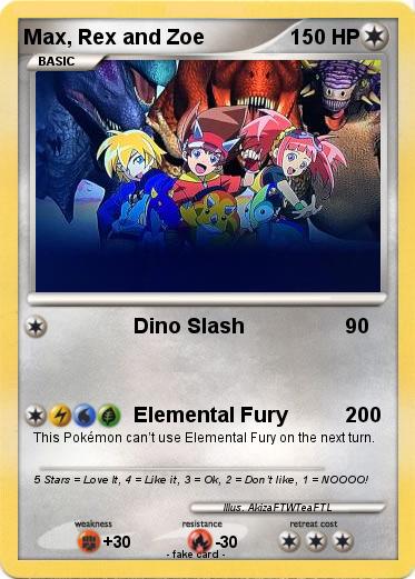 Pokemon Max, Rex and Zoe