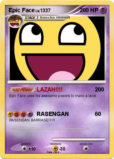 Pokemon Epic Face