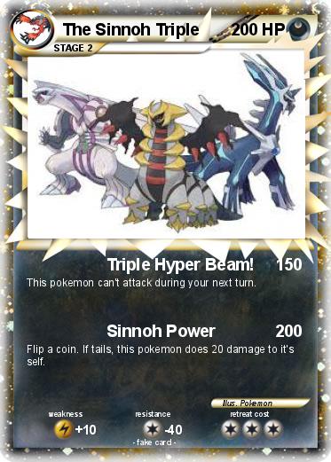 Pokemon The Sinnoh Triple
