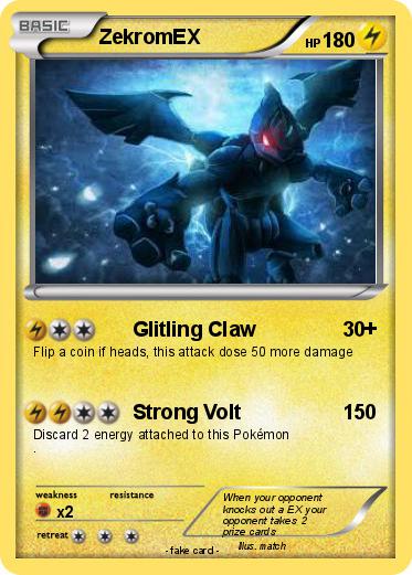 Pokemon ZekromEX
