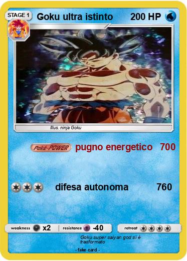 Pokemon Goku ultra istinto