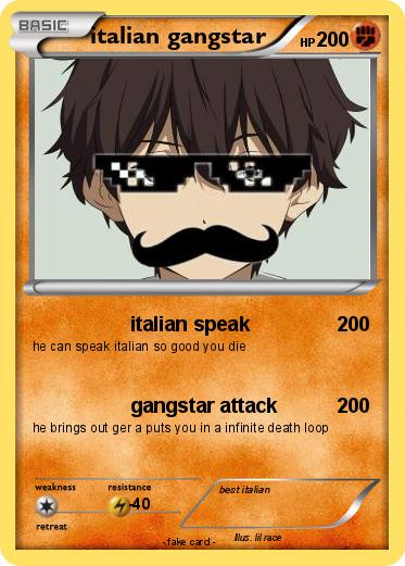 Pokemon italian gangstar