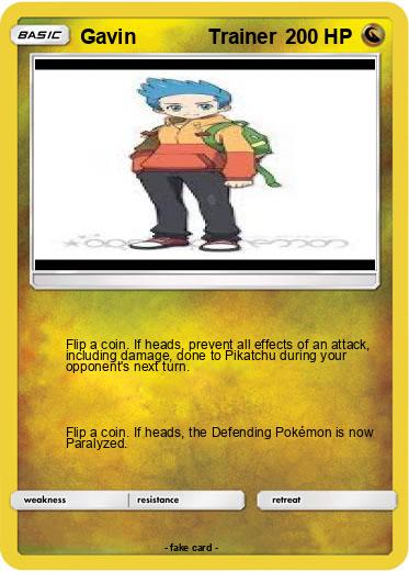 Pokemon Gavin             Trainer