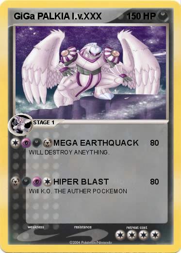 Pokemon GiGa PALKIA l.v.XXX