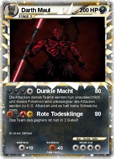 Pokemon Darth Maul