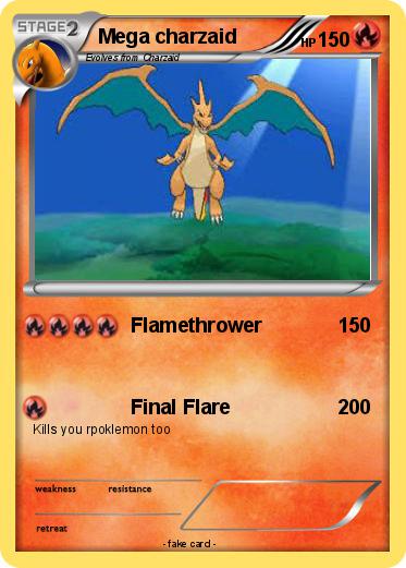 Pokemon Mega charzaid