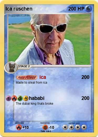 Pokemon Ica ruschen