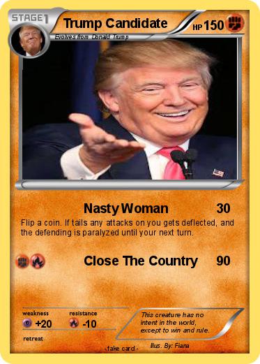 Pokemon Trump Candidate