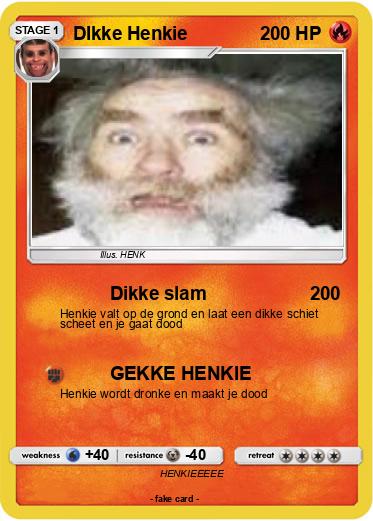 Pokemon DIkke Henkie