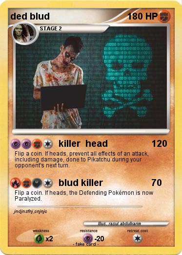 Pokemon ded blud