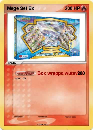 Pokemon Mege Set Ex