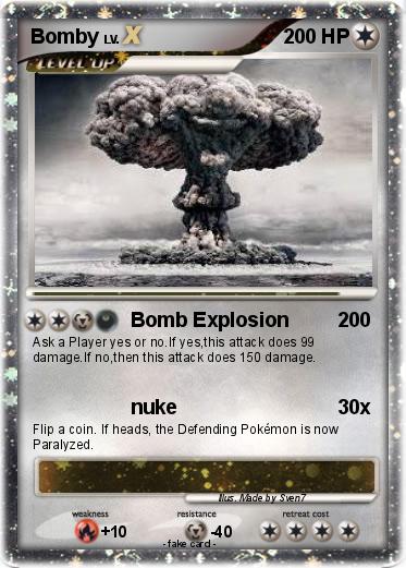 Pokemon Bomby