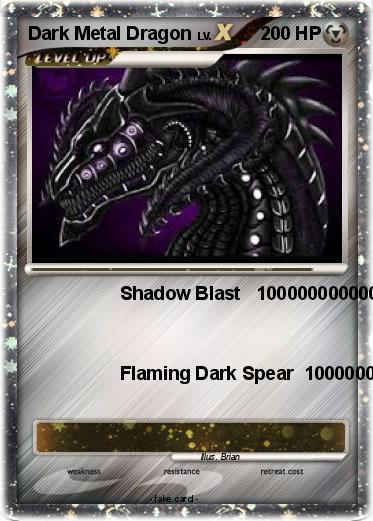 Pokemon Dark Metal Dragon