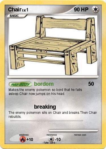 Pokemon Chair