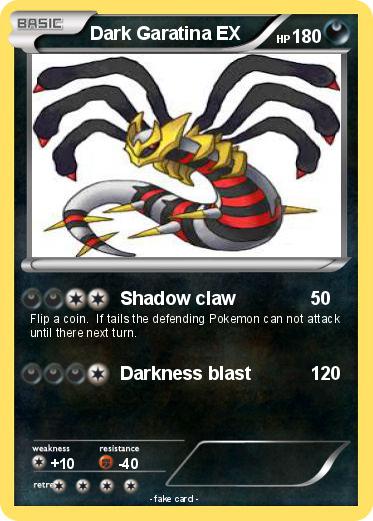 Pokemon Dark Garatina EX