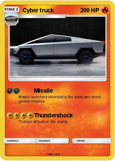 Pokemon Cyber truck