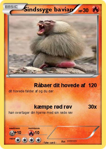 Pokemon Sindssyge bavian