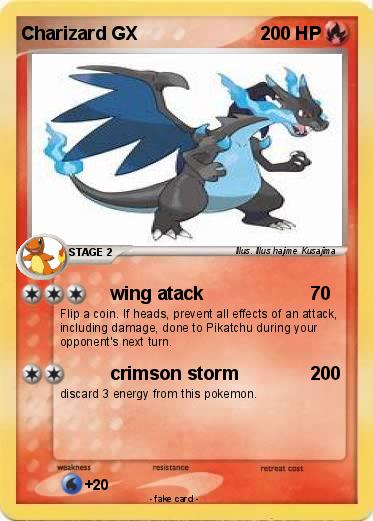 Pokemon Charizard GX