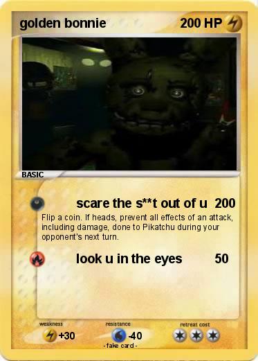 Pokemon golden bonnie