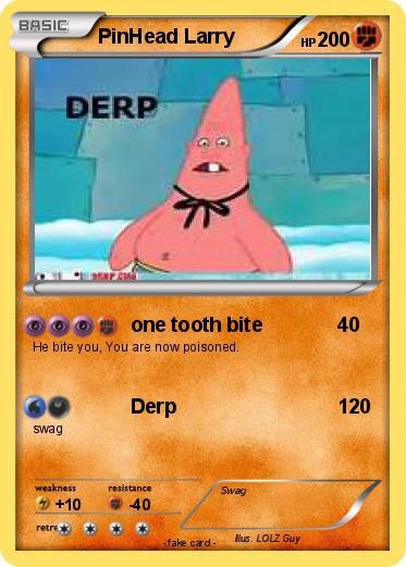 Pokemon PinHead Larry