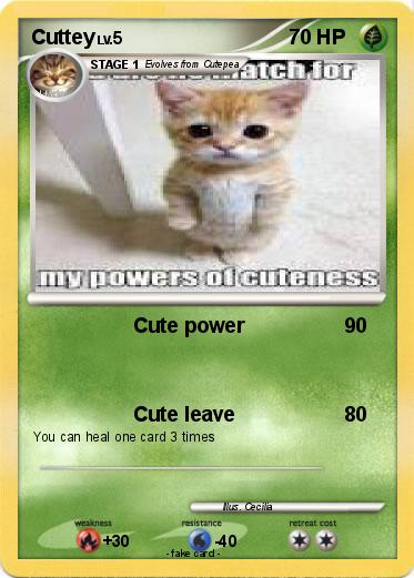 Pokemon Cuttey