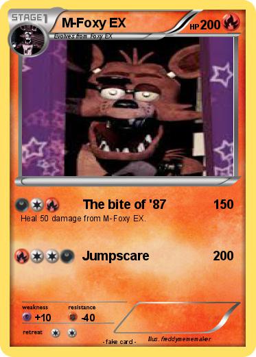Pokemon M-Foxy EX