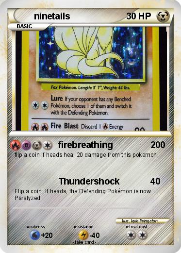 Pokemon ninetails