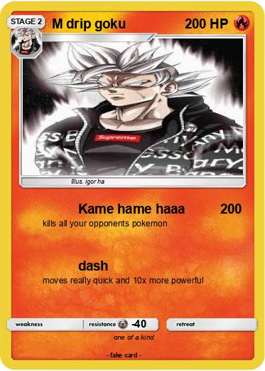 Pokemon M drip goku