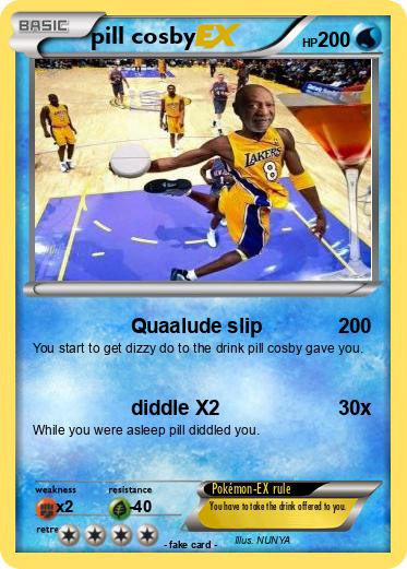 Pokemon pill cosby