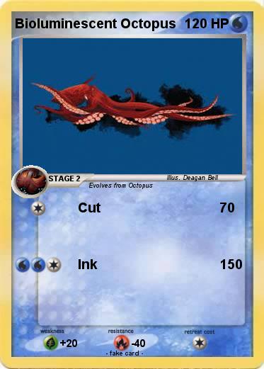 Pokemon Bioluminescent Octopus