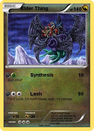Pokemon Elder Thing