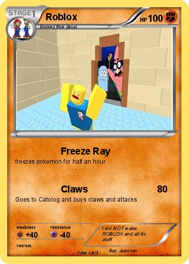 Pokemon Roblox 505 - roblox freeze ray