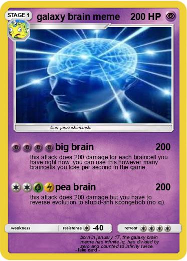 Pokemon galaxy brain meme