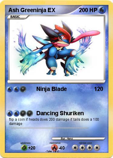 Pokemon Ash Greeninja EX