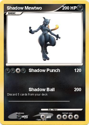 Pokemon Shadow Mewtwo