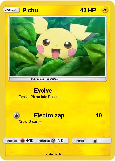 Pokemon Pichu