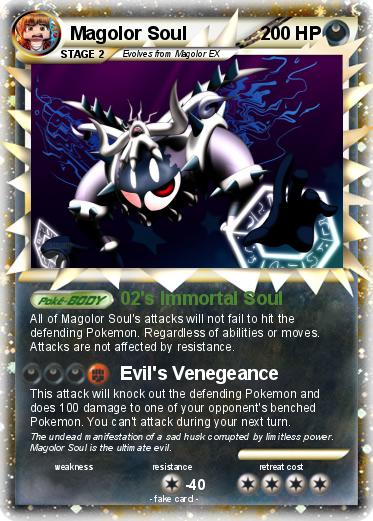 Pokemon Magolor Soul