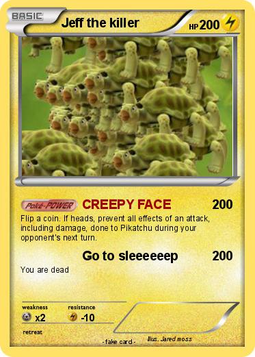 Pokemon Jeff the killer