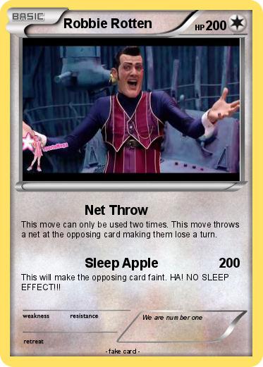 Pokemon Robbie Rotten