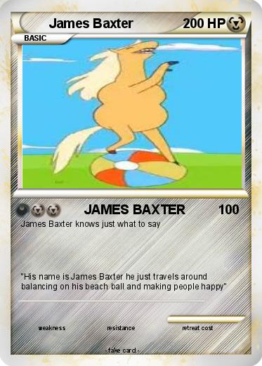 Pokemon James Baxter