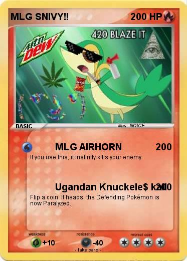 Pokemon MLG SNIVY!!